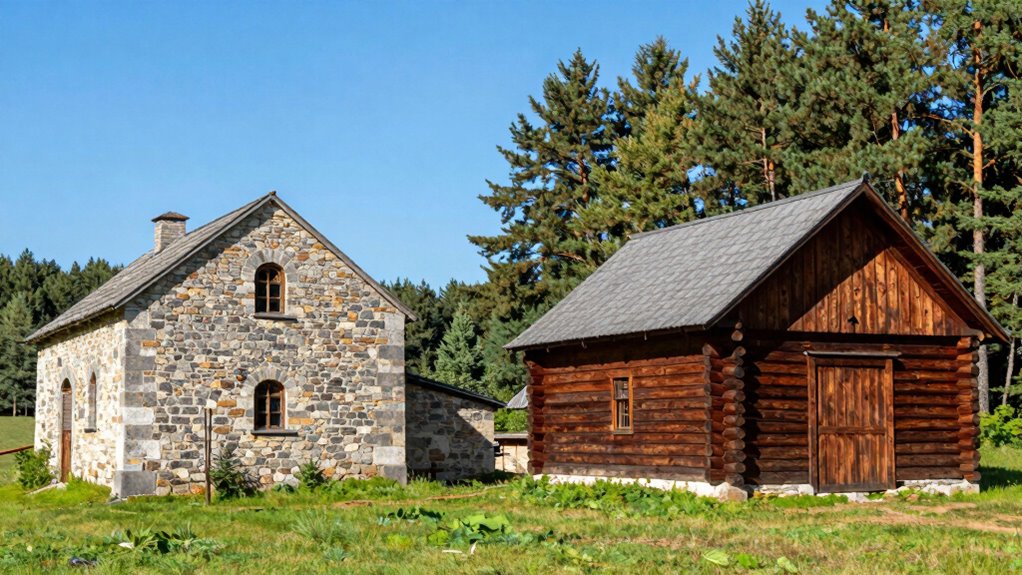 building materials vary regionally