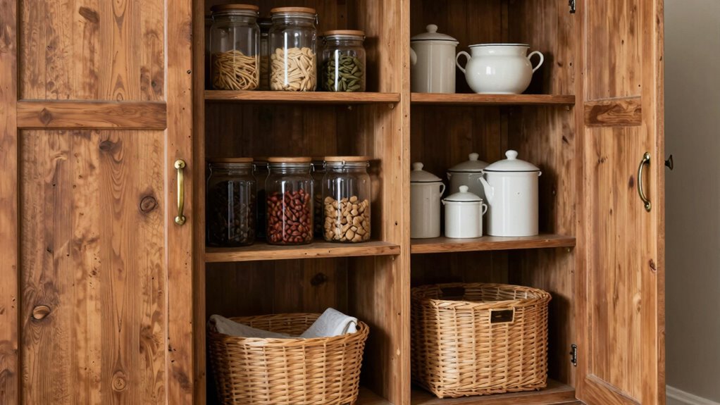 cabinet sizes and accents