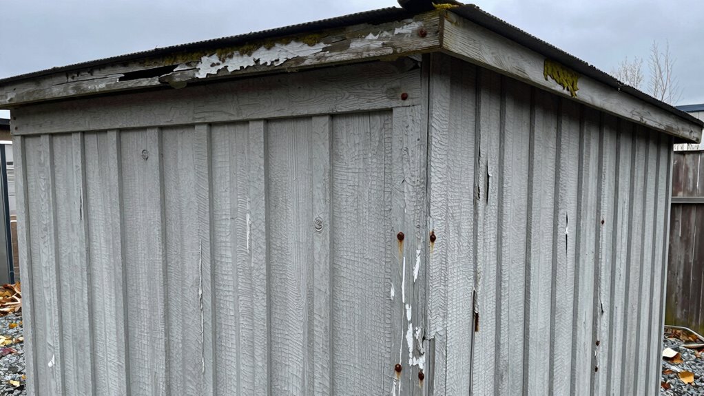 common shed setup errors