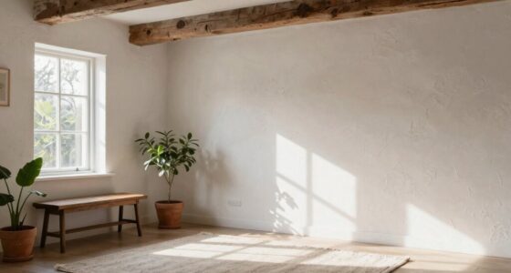 creamy paint textured accents