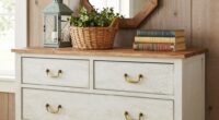 custom farmhouse dresser styling