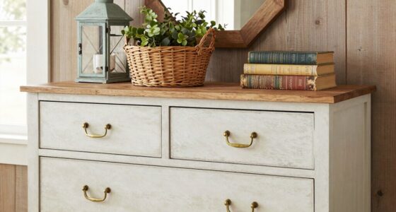 custom farmhouse dresser styling