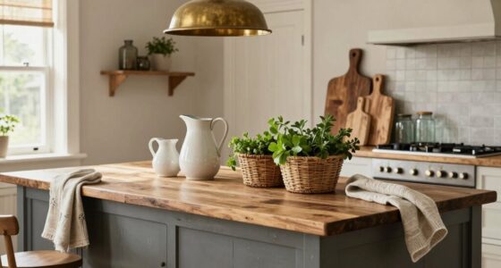 custom farmhouse kitchen island