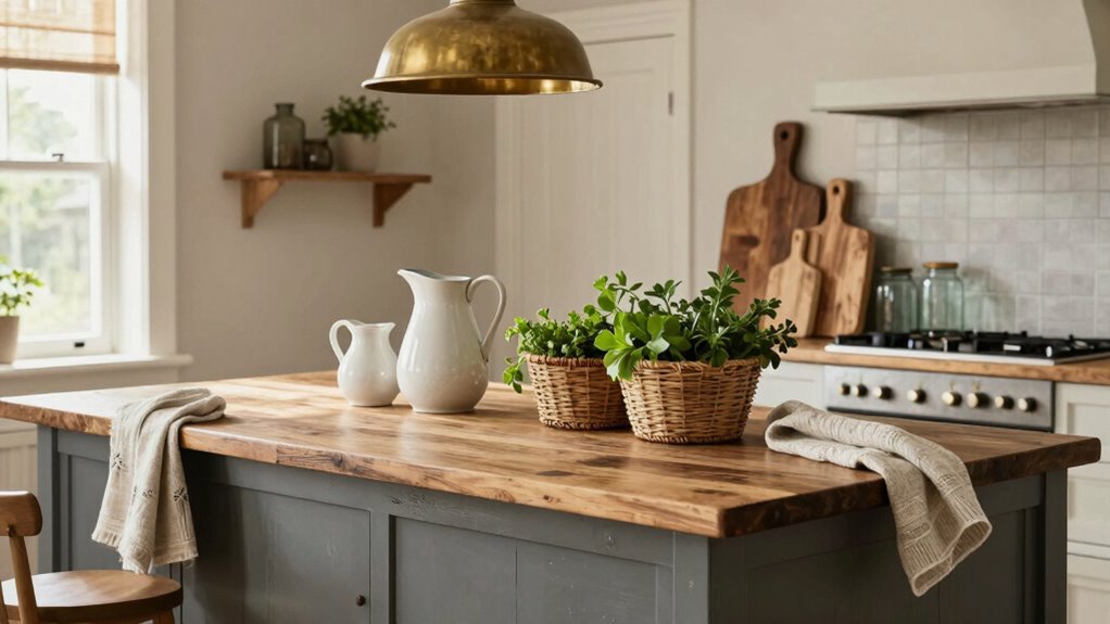 custom farmhouse kitchen island