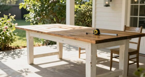 dining table size measurements