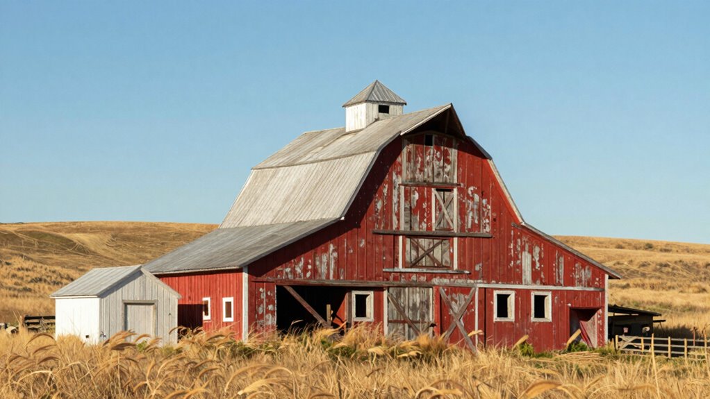 durable functional open barns