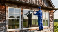 efficient large house window cleaning