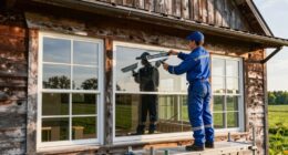 efficient large house window cleaning
