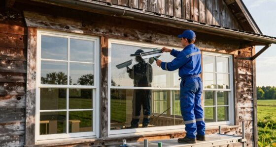efficient large house window cleaning