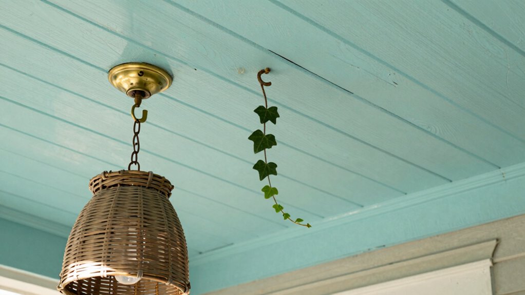 elegant porch ceiling design