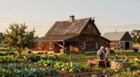 family land influences home traditions
