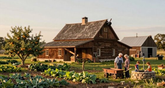family land influences home traditions