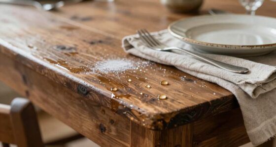 farmhouse dining set maintenance
