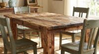 farmhouse dining set materials