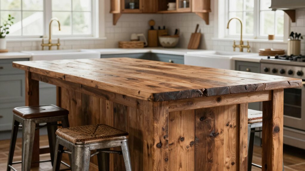 farmhouse kitchen island size tips