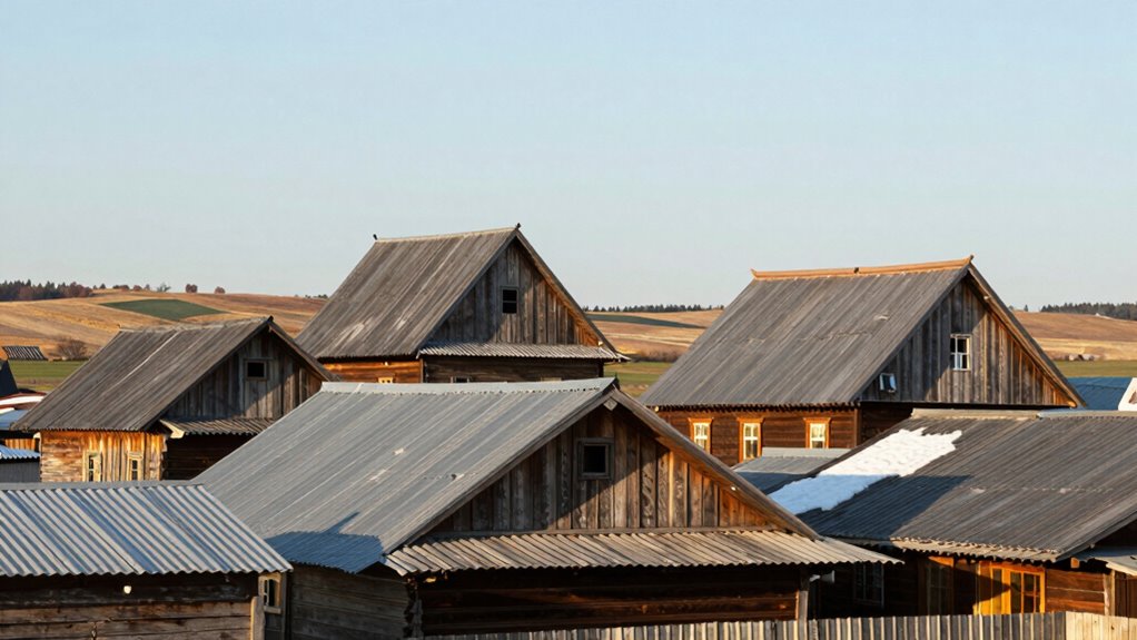 farmhouse roofs tell stories