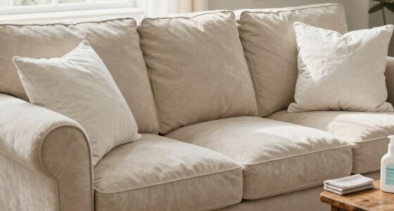 farmhouse sofa cleaning tips