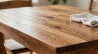 farmhouse table cleaning tips