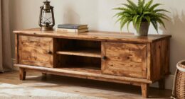 farmhouse tv stand cleaning tips