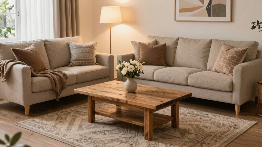 harmonious intentional furniture arrangement