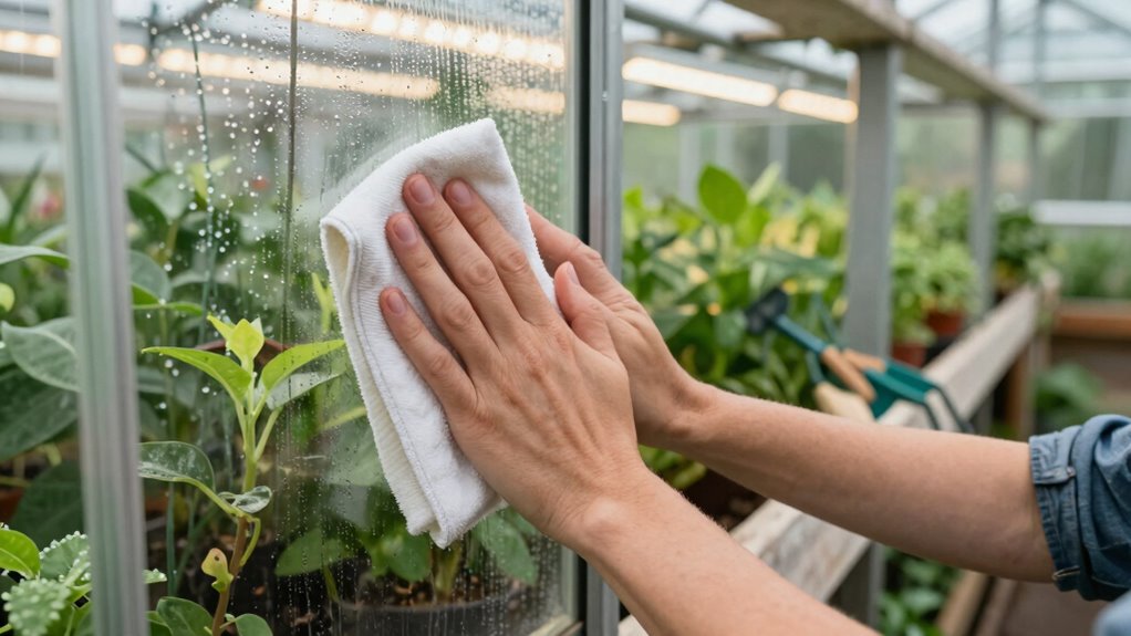 healthy pest free greenhouse environment
