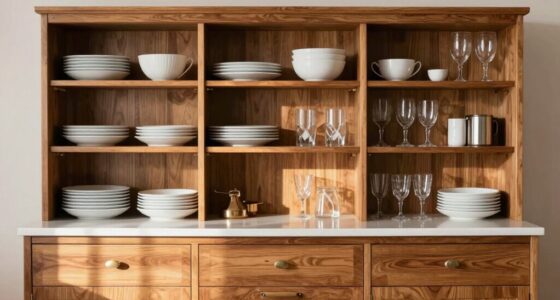 hutch outperforms upper cabinets