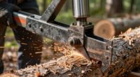important log splitter features
