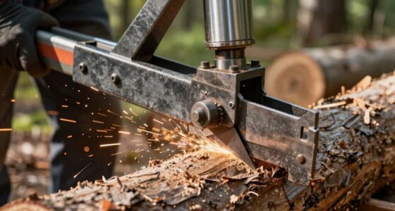 important log splitter features