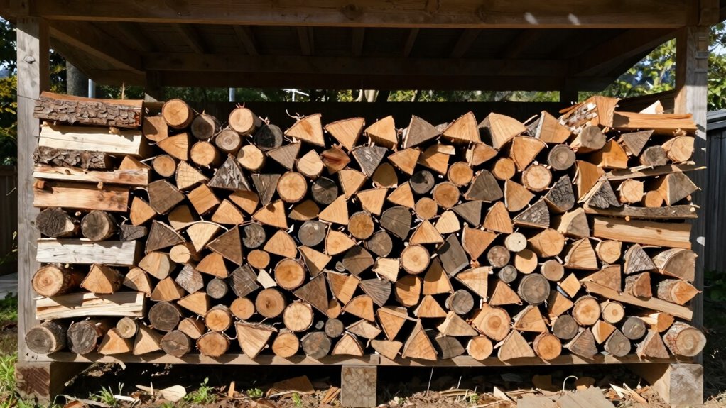 indoor firewood moisture management