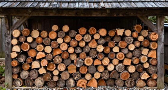 keep wood dry organized