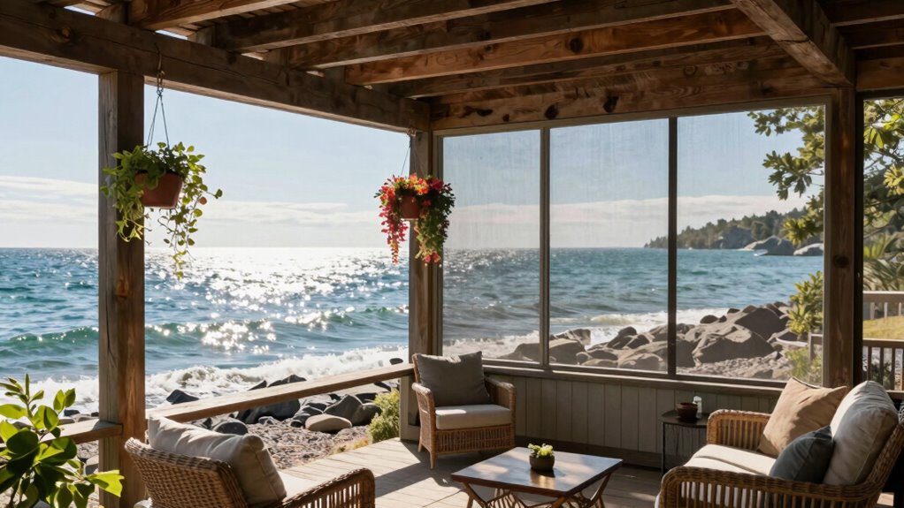 lakeside outdoor living sanctuary