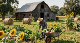 late summer homestead chores