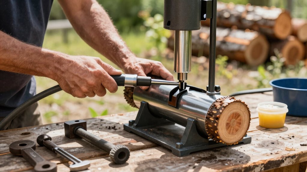 log splitter maintenance tips