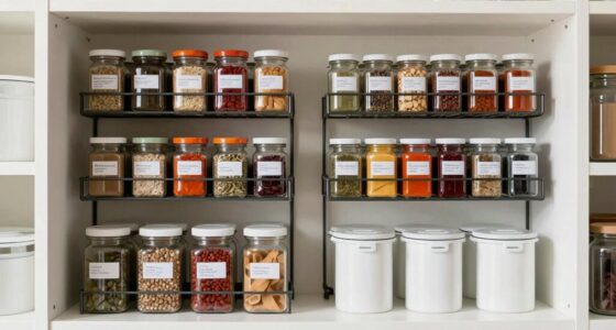 maximize pantry storage space