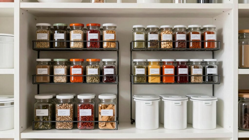 maximize pantry storage space