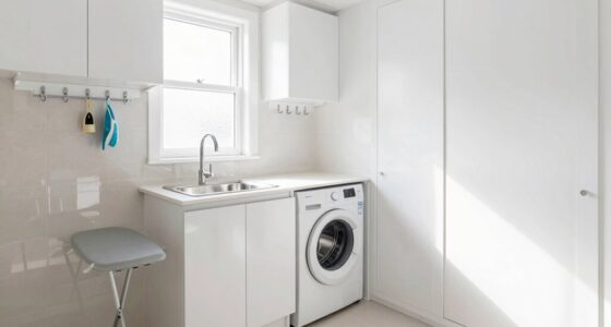 maximize small laundry space
