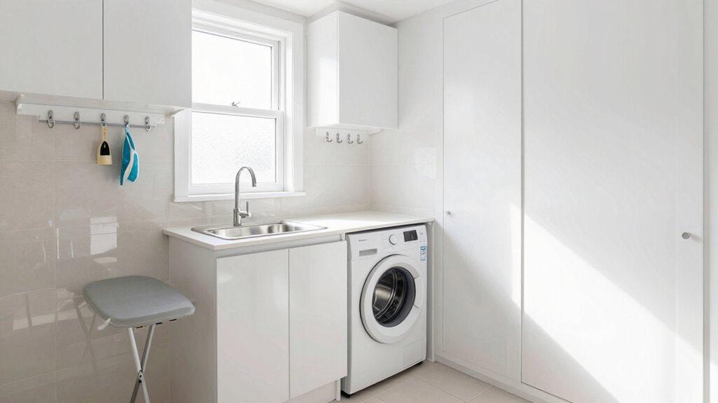 maximize small laundry space