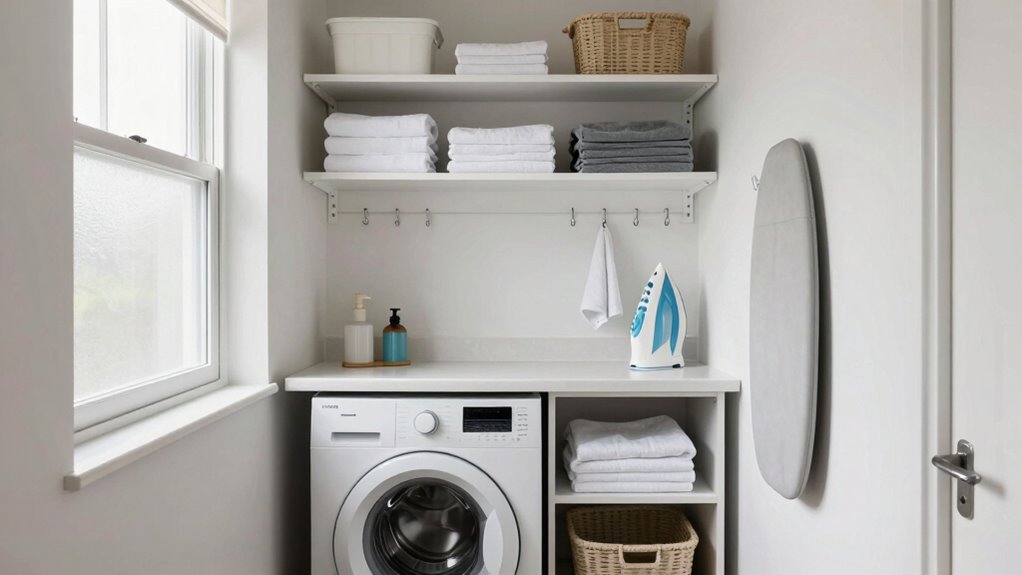 maximize small laundry space