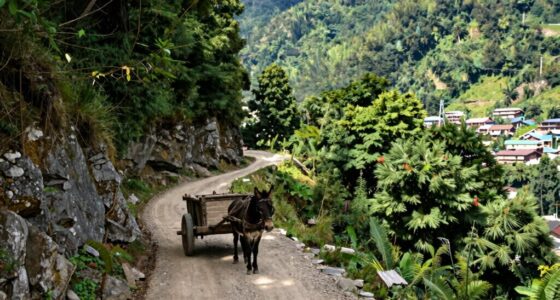 mountain roads improved access