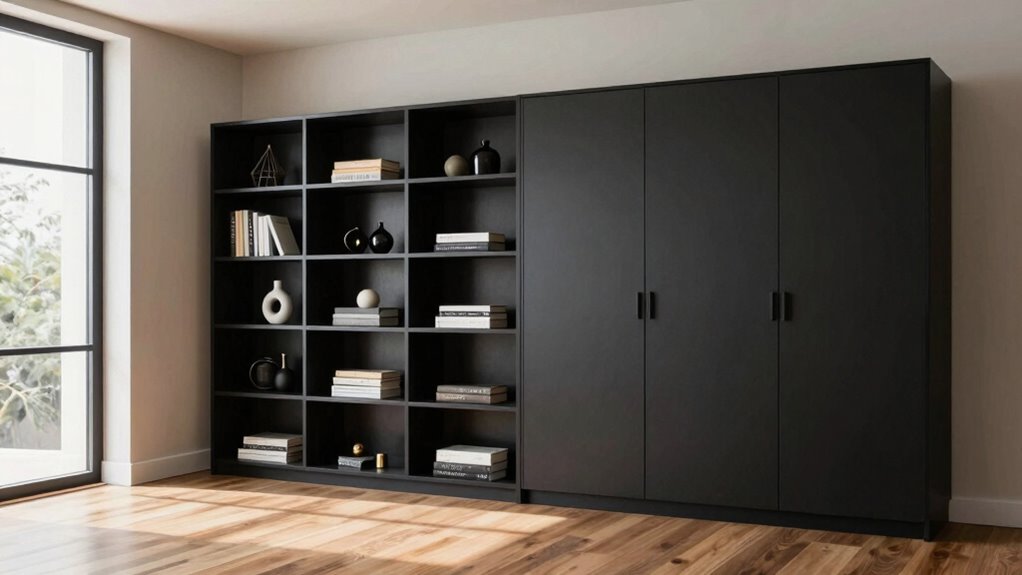 open vs closed storage options