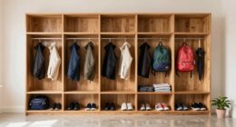 organized mudroom design tips