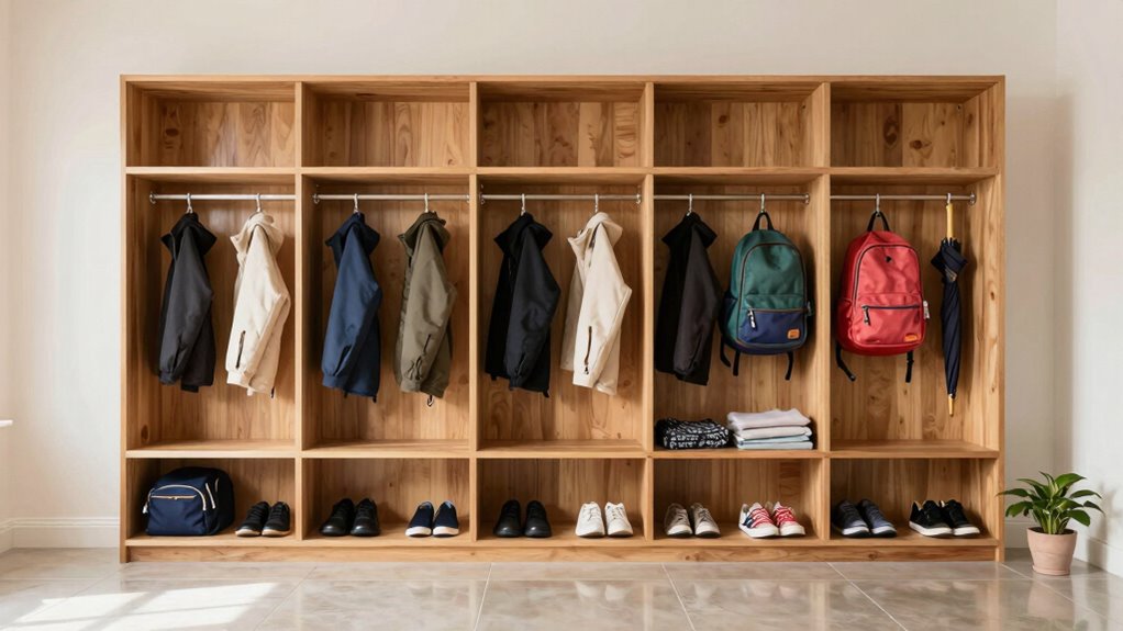 organized mudroom design tips