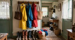 organizing outdoor accessories efficiently