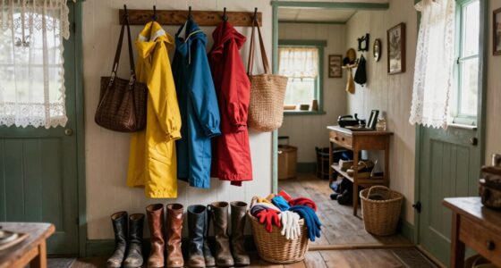 organizing outdoor accessories efficiently