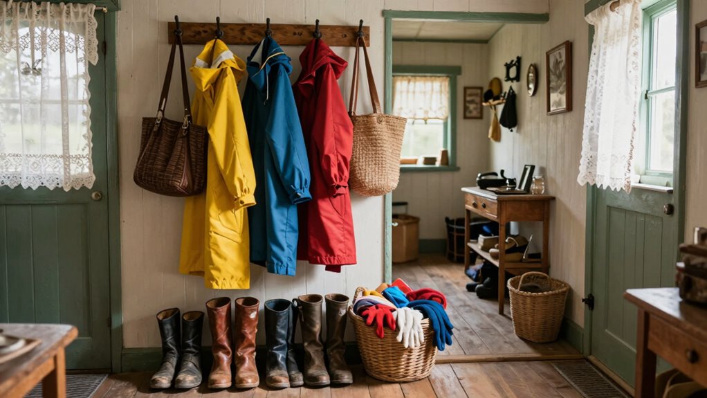 organizing outdoor accessories efficiently