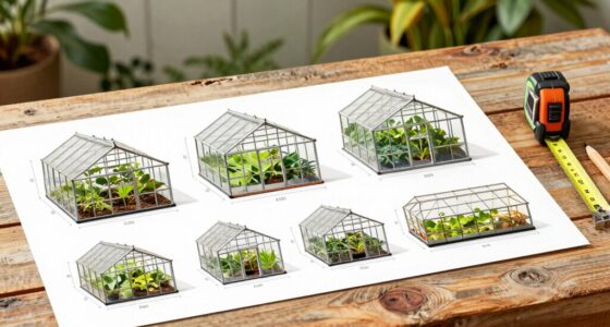 proper greenhouse size selection