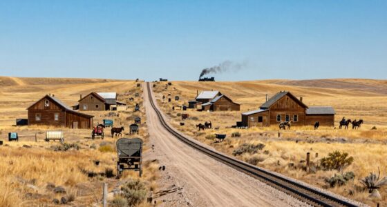 railroads and settlements development