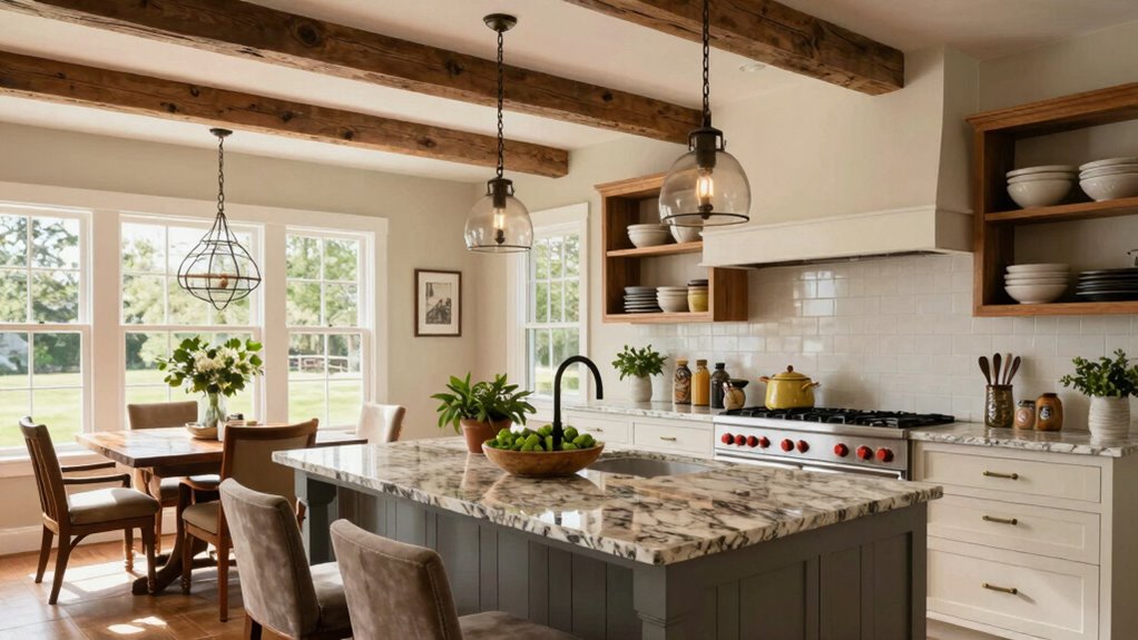 ranch kitchens foster social gatherings