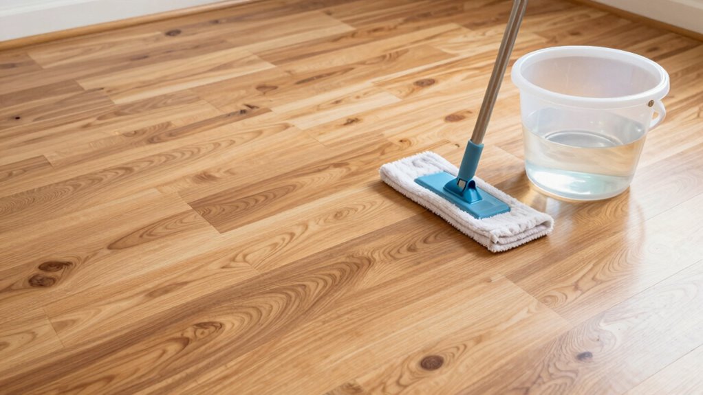 regular gentle sweeping