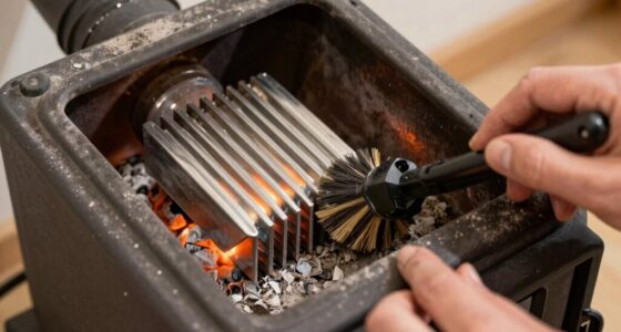 regular pellet stove maintenance